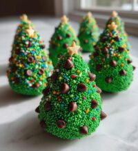 christmas tree cake balls