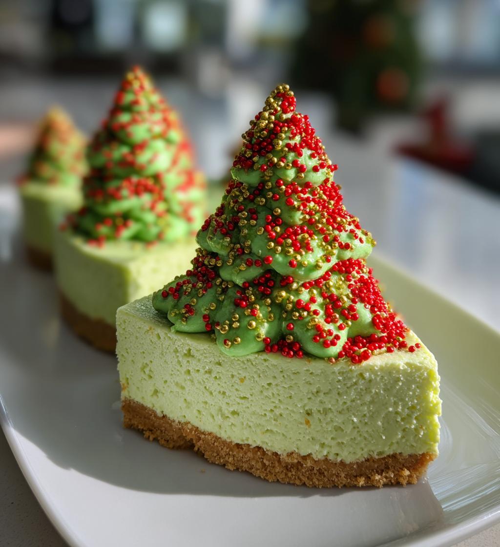 christmas tree cake cheesecake
