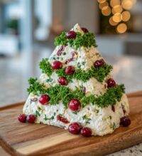 christmas tree cheese ball