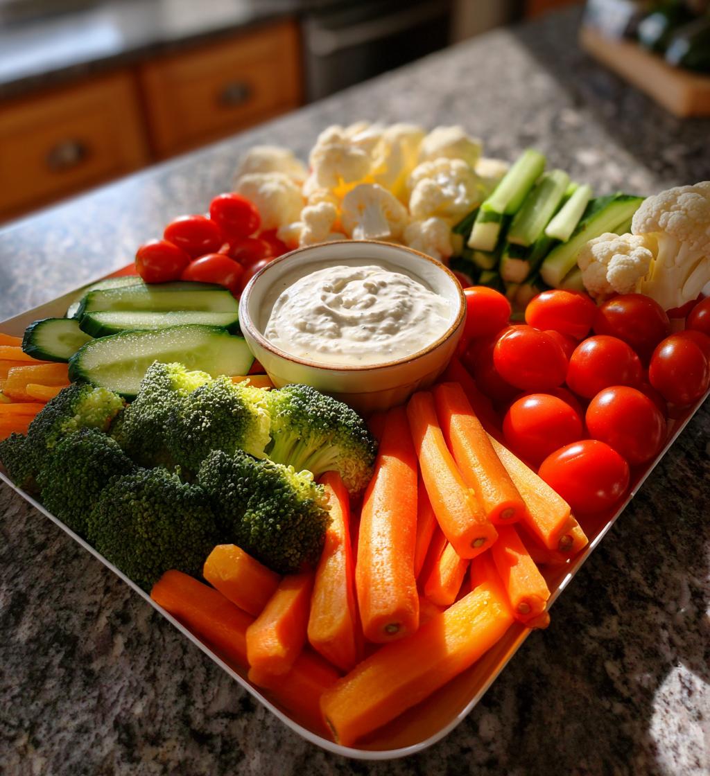 christmas veggie tray