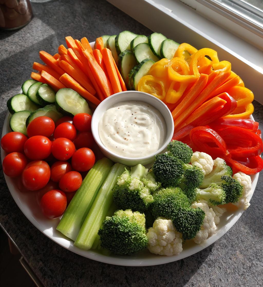 christmas veggie tray