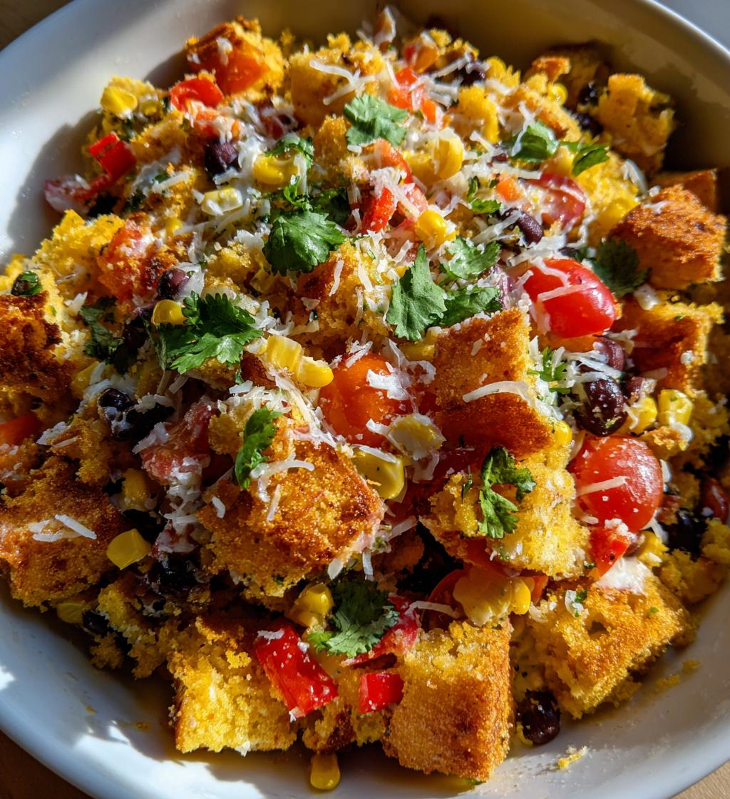 cornbread salad recipe