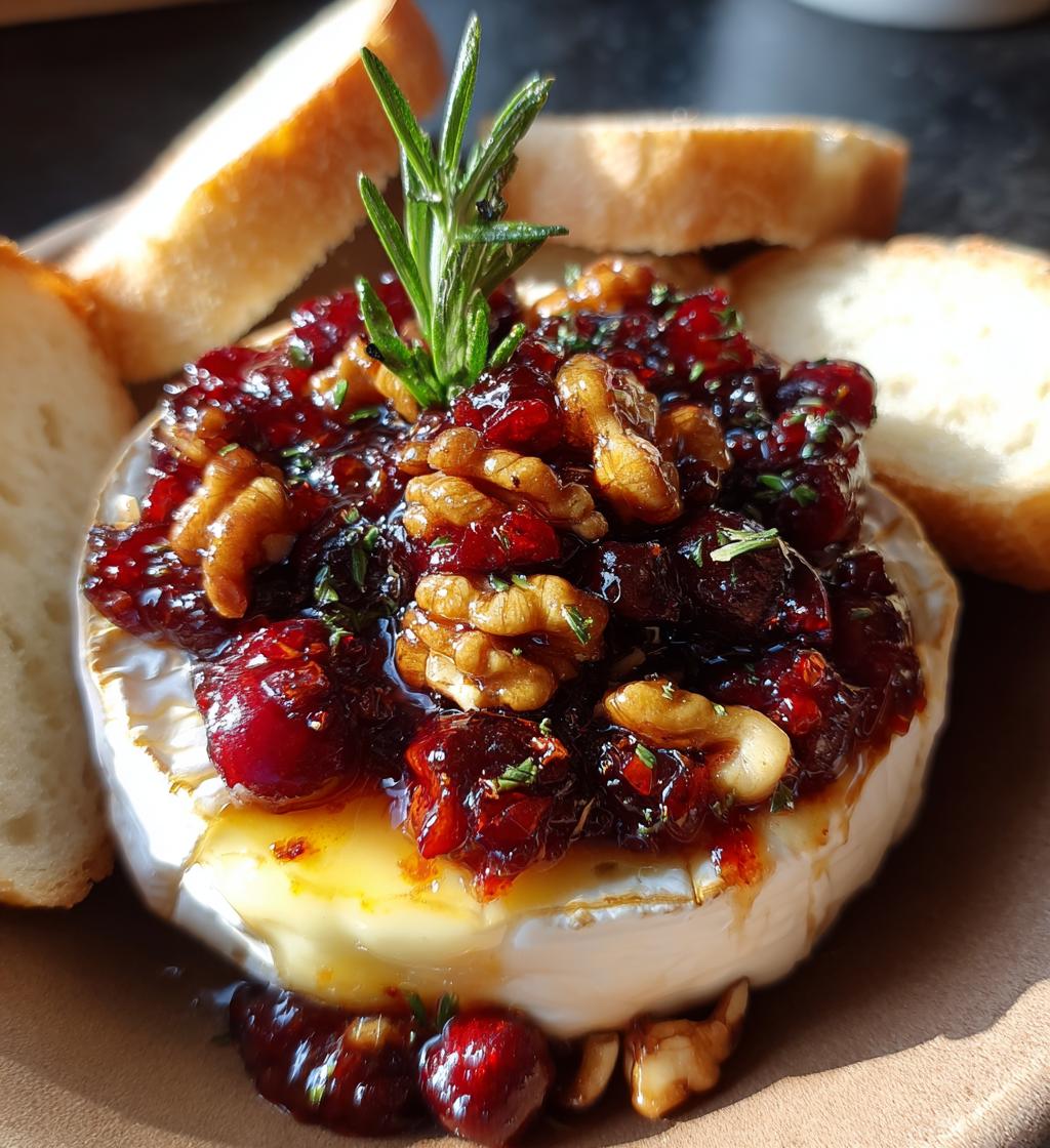 cranberry brie