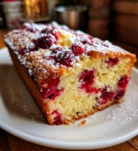 cranberry christmas cake