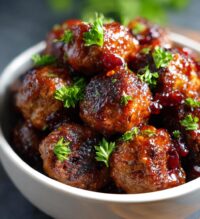 cranberry meatballs crockpot