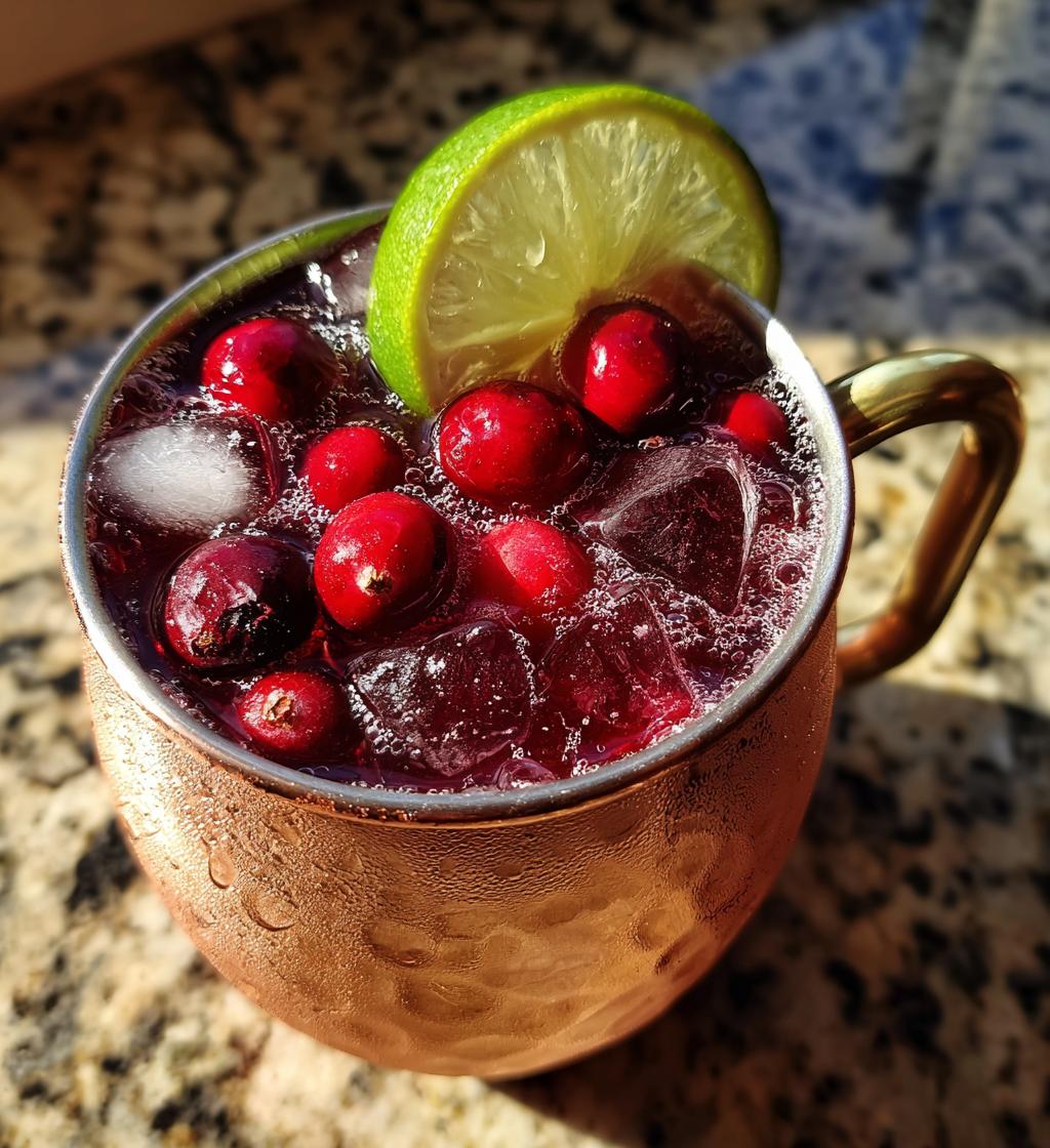 cranberry moscow mule recipe