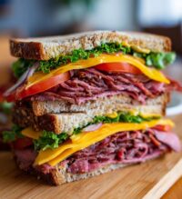 deli roast beef sandwich