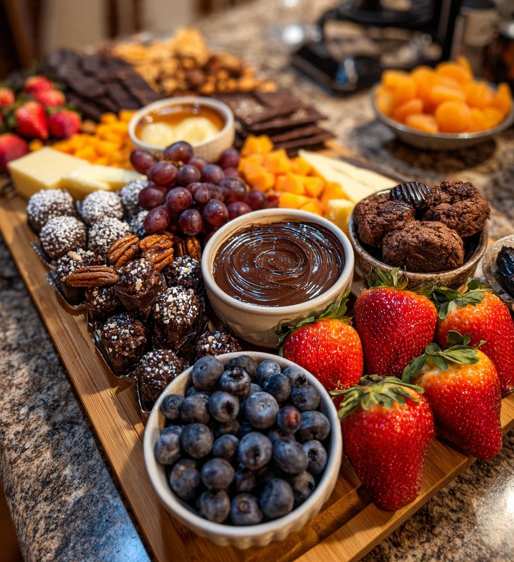 dessert charcuterie board