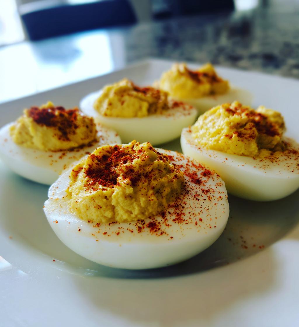 deviled eggs