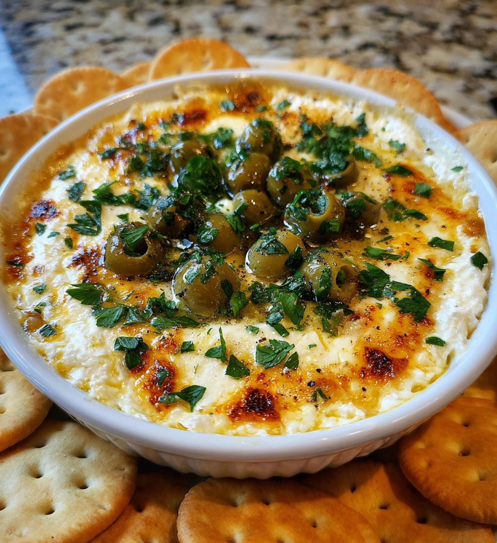 dirty martini dip