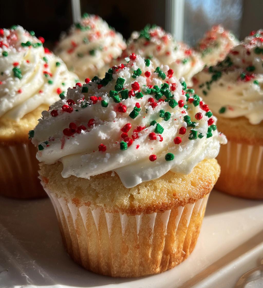 easy christmas cupcakes