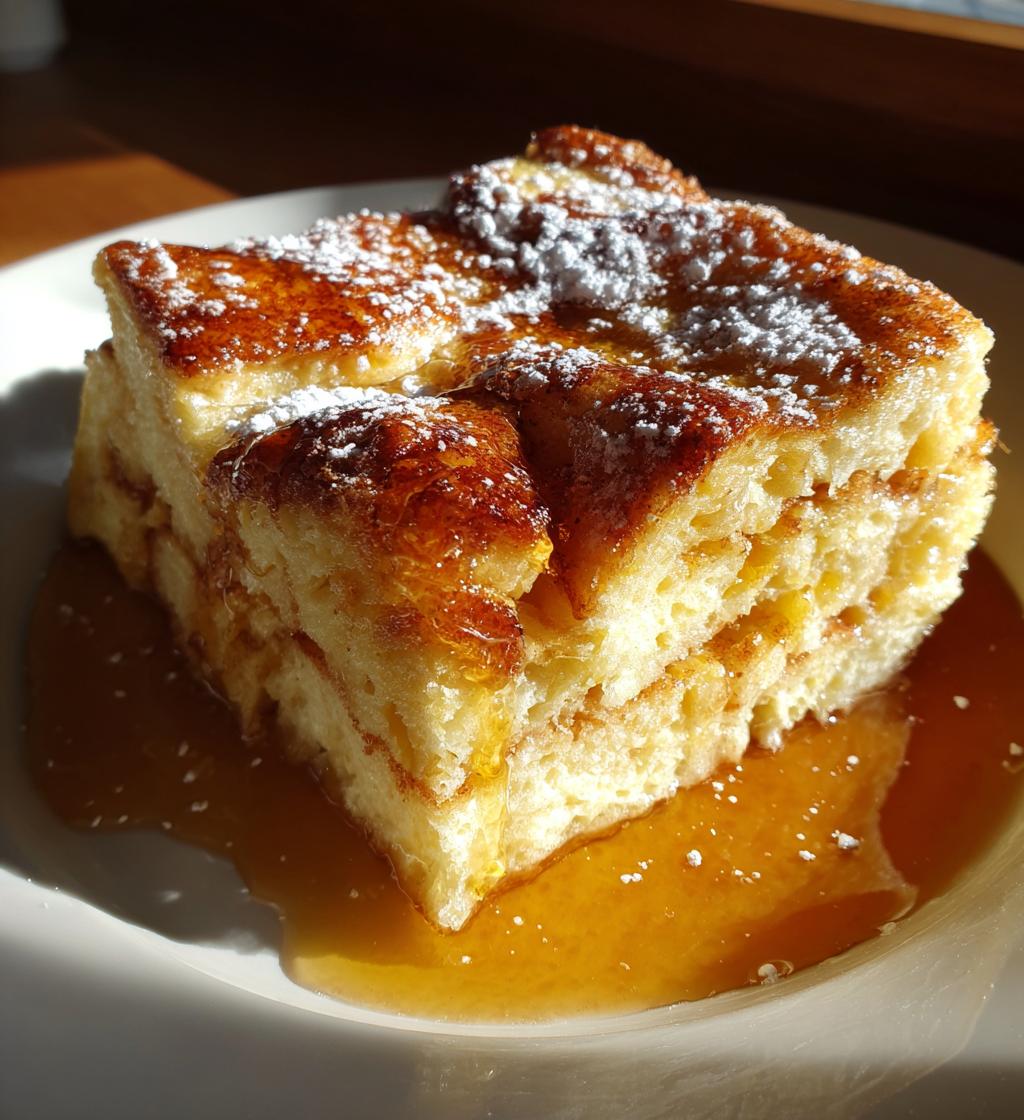 french toast casserole overnight