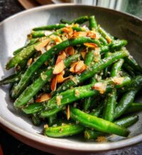 green bean almondine
