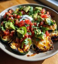 grilled zucchini nachos