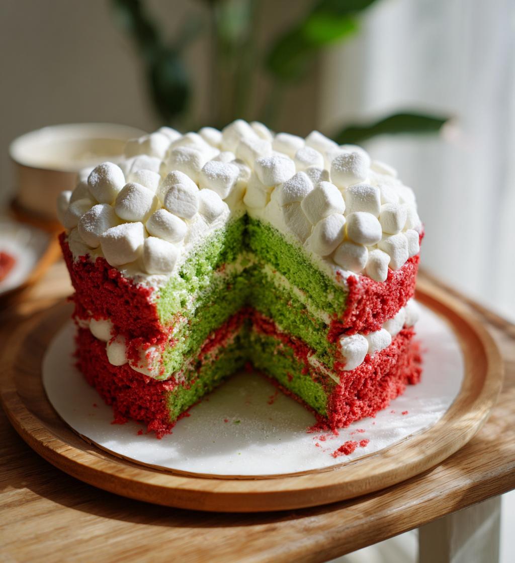 grinch christmas cake