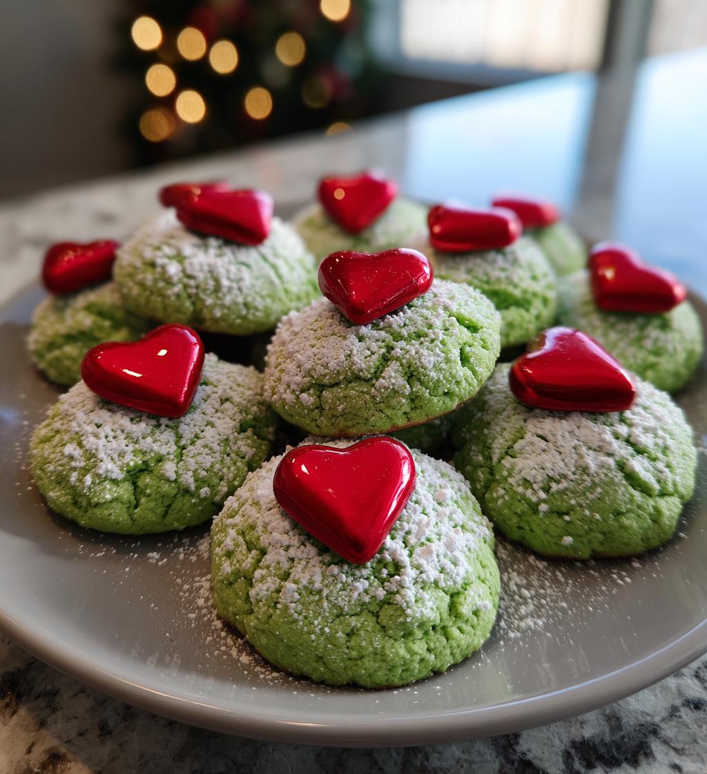 grinch christmas cookies