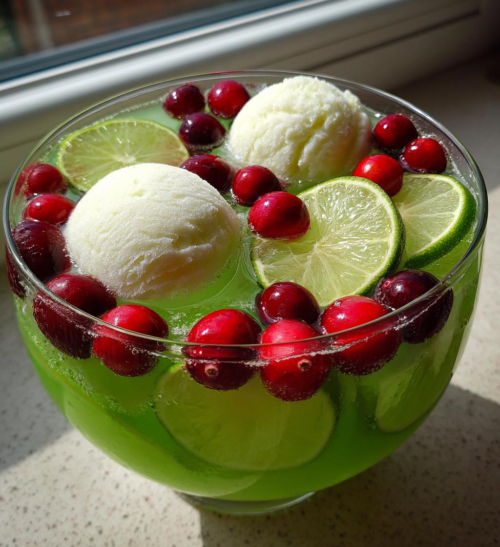 grinch punch recipe