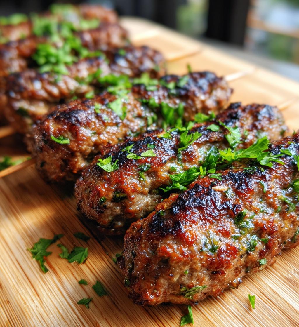 ground beef kabobs