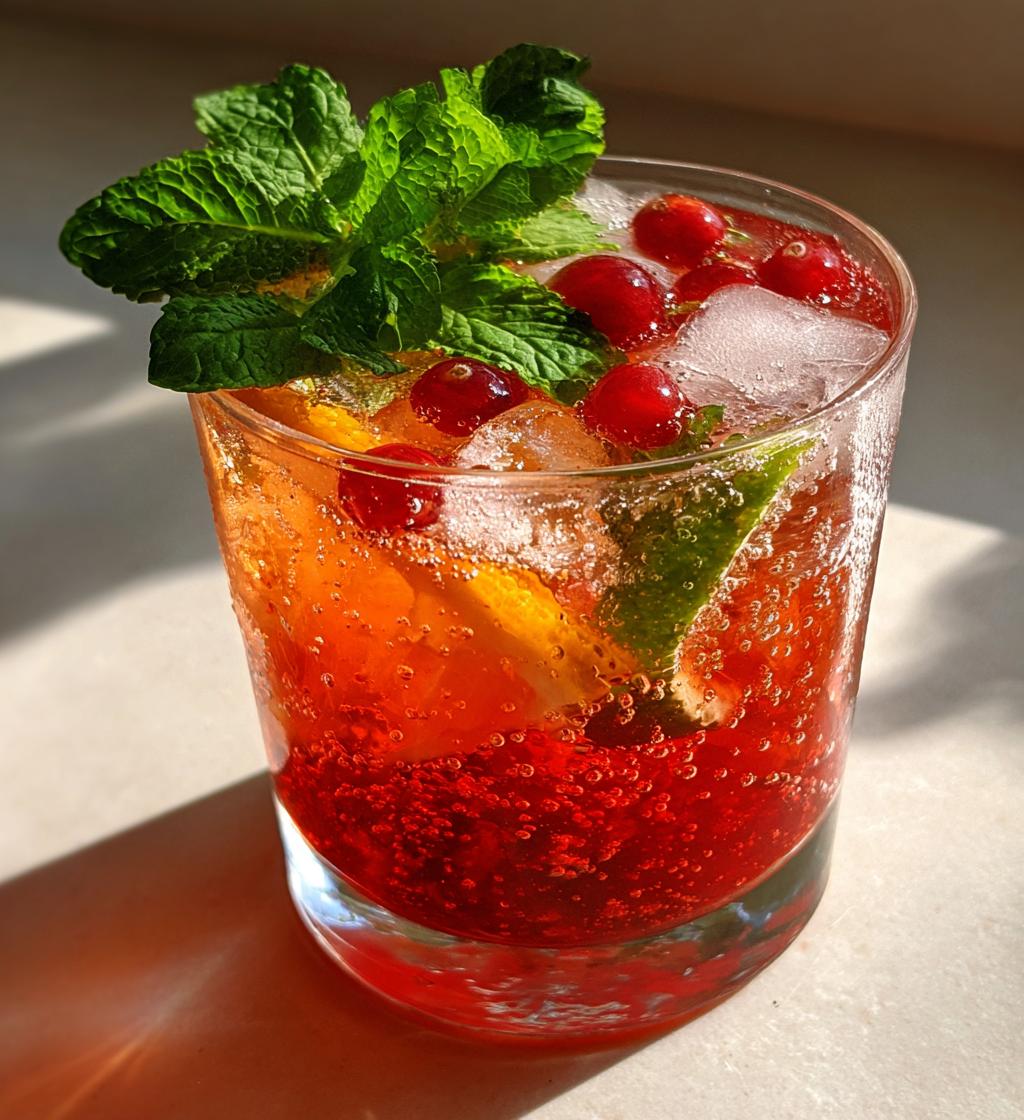 holiday mocktail