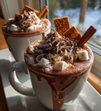hot chocolate station ideas
