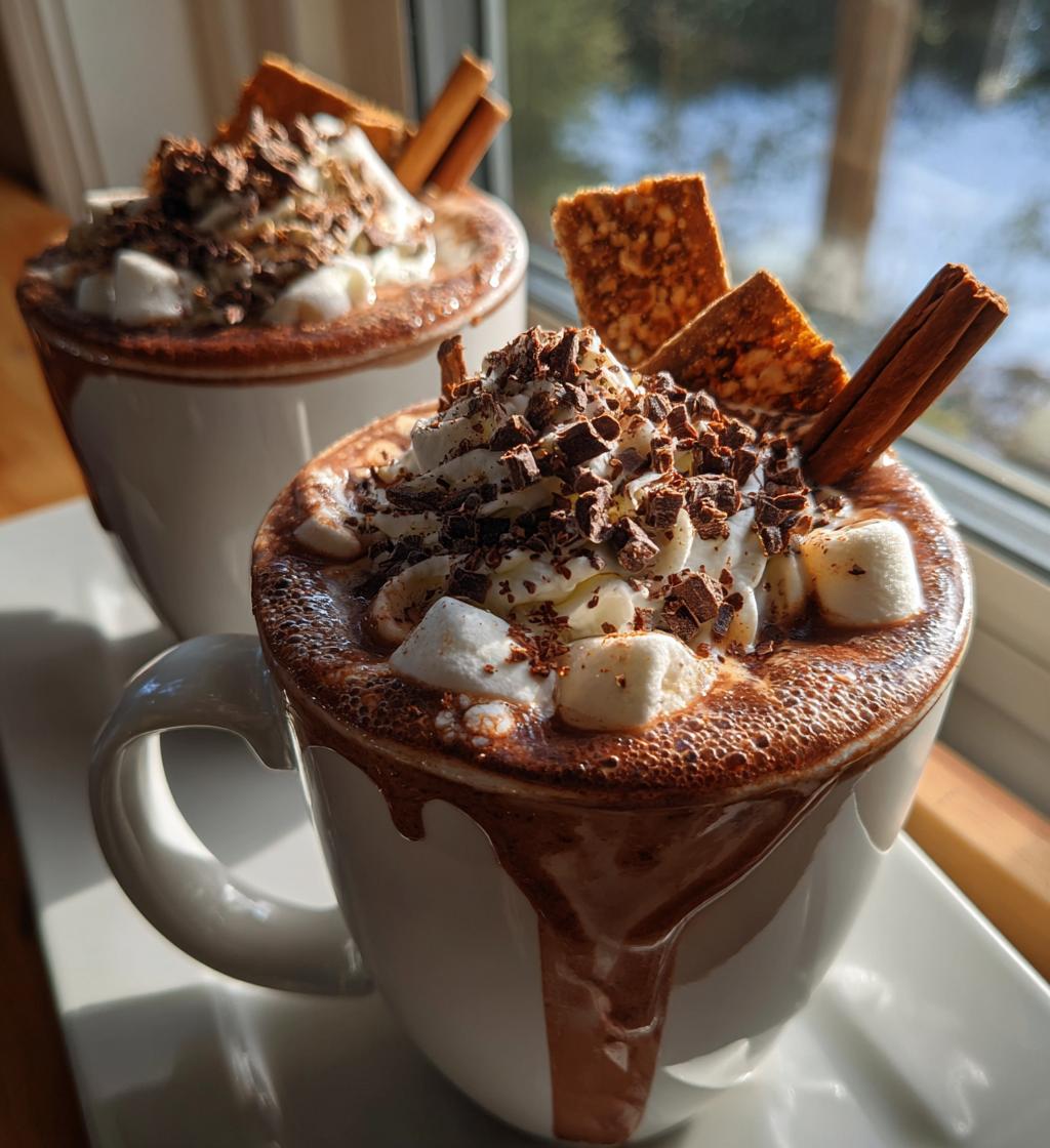 hot chocolate station ideas