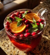 large batch christmas cocktails