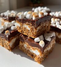 marshmallow peanut butter squares