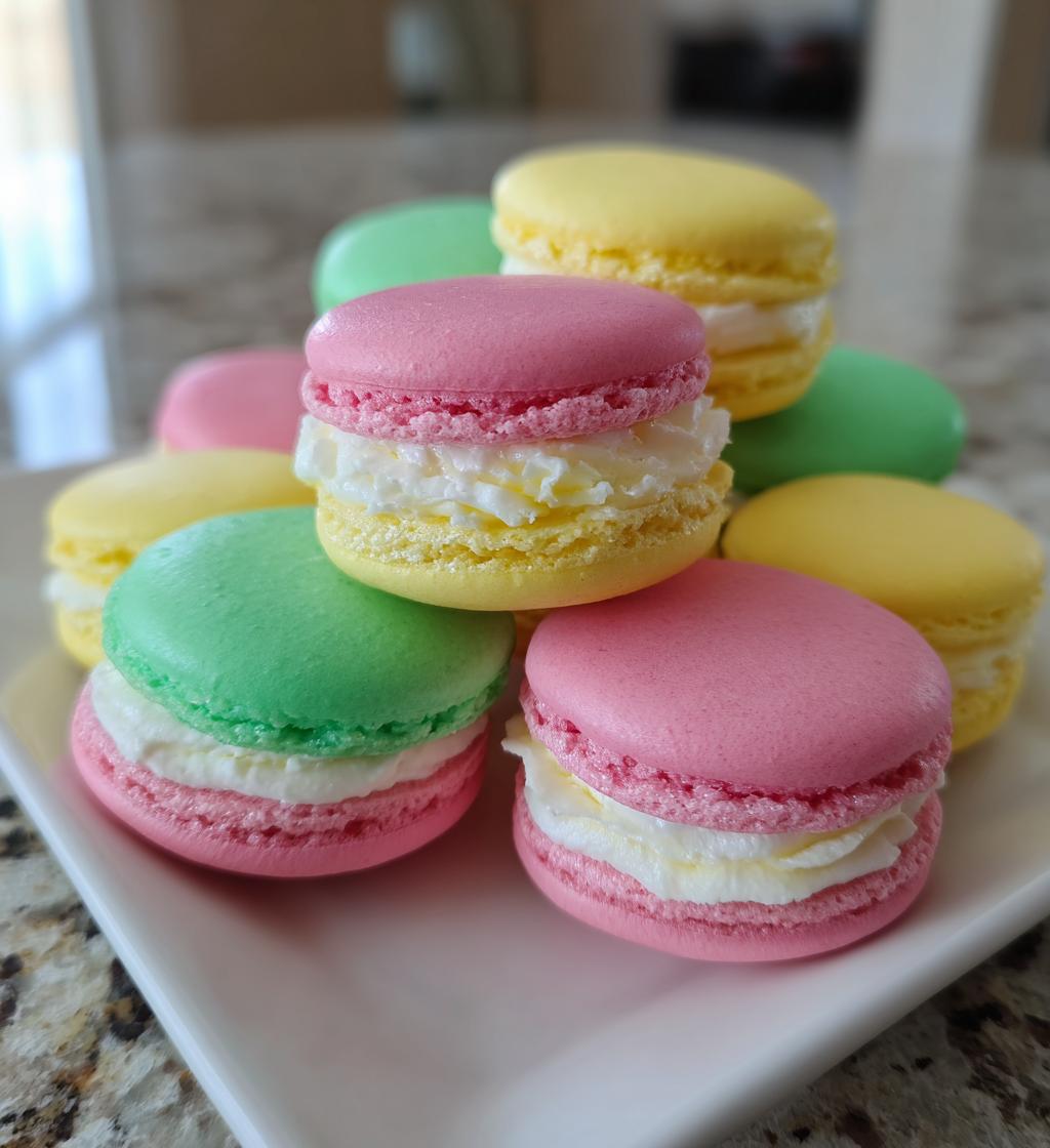 new year macarons