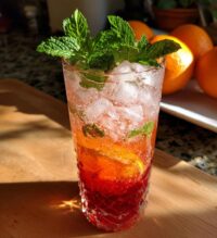 new years mocktail