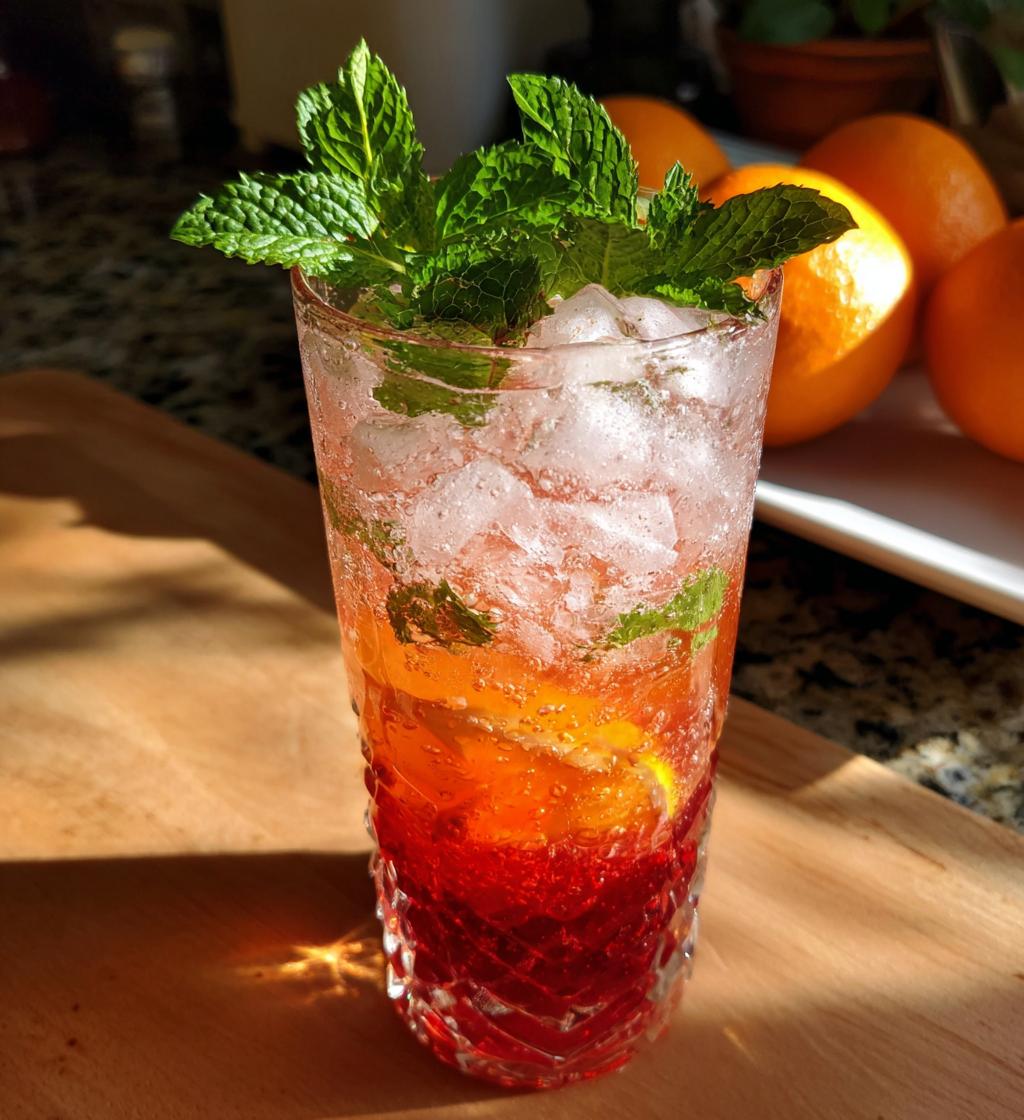 new years mocktail