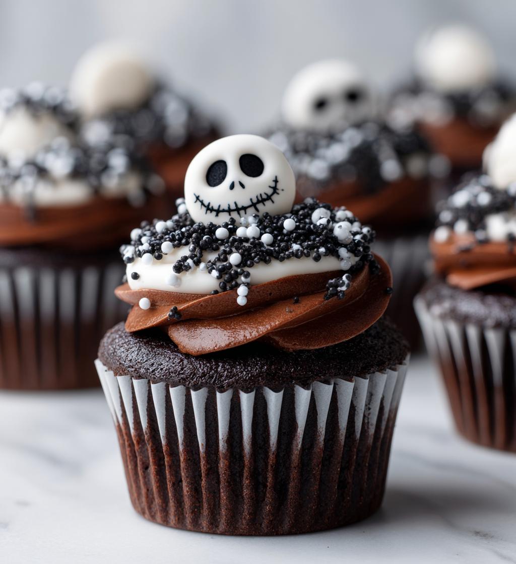 nightmare before christmas cupcakes