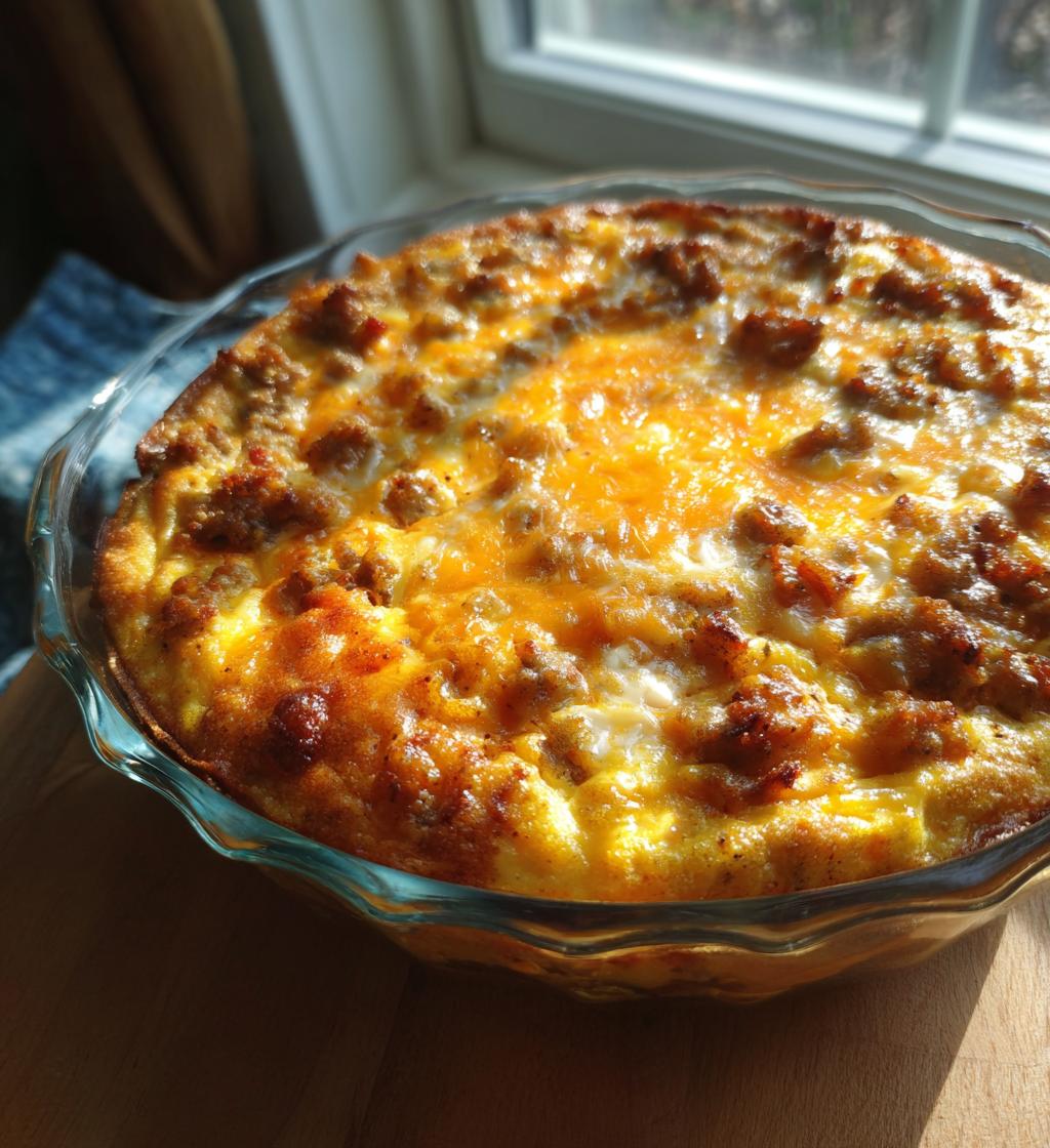 overnight breakfast casserole