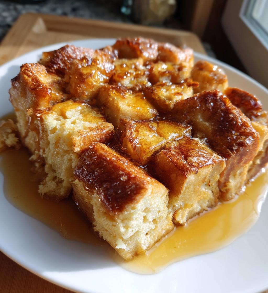 overnight french toast bake