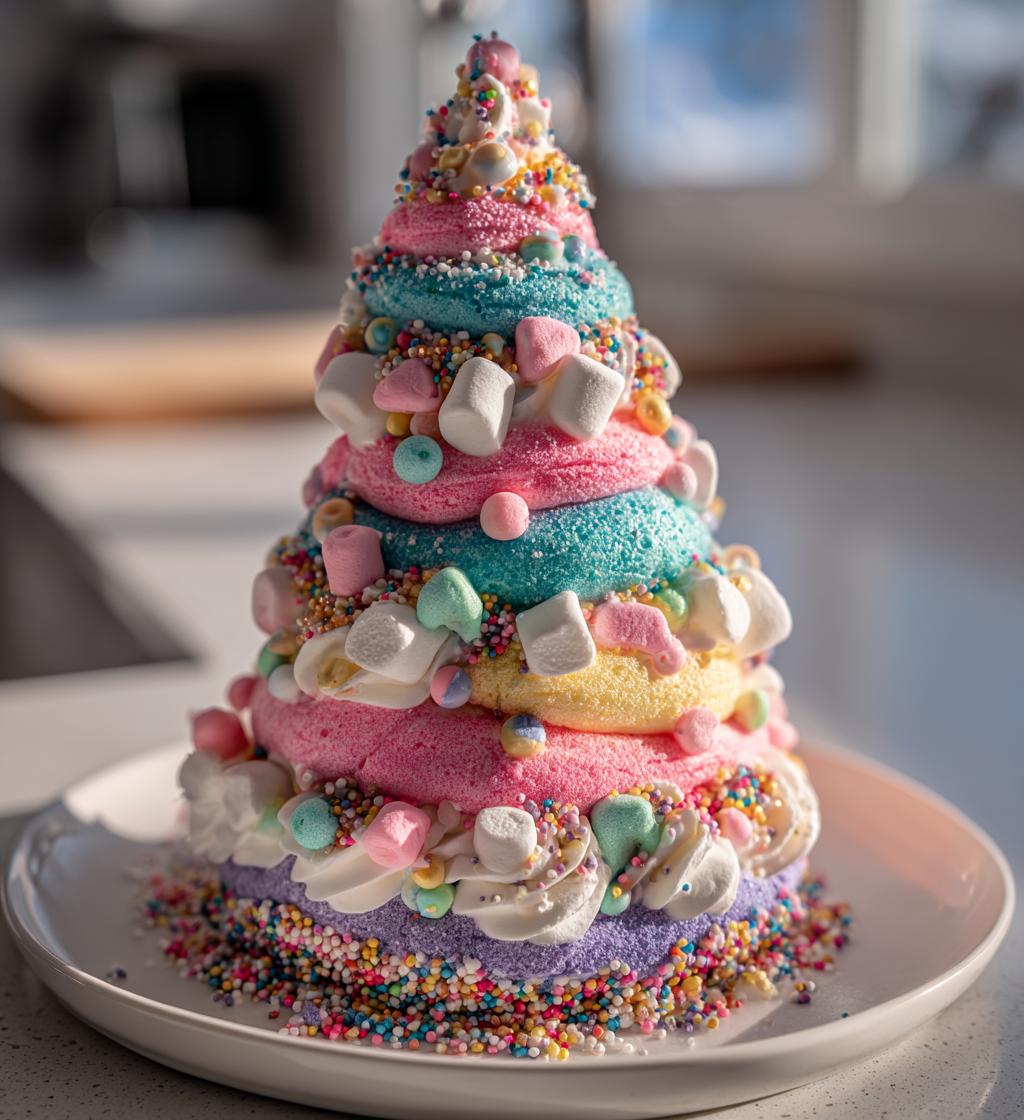 pastel candy christmas tree
