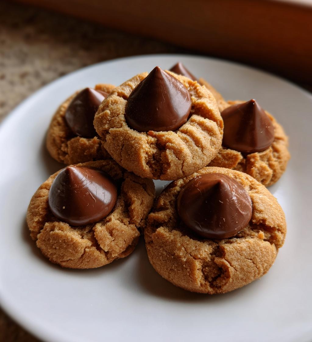 peanut butter blossom cookies