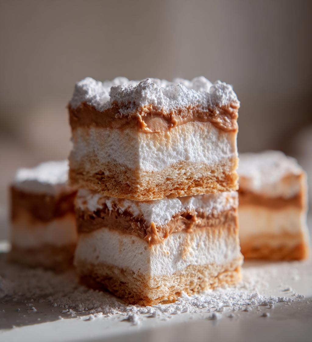 peanut butter marshmallow squares