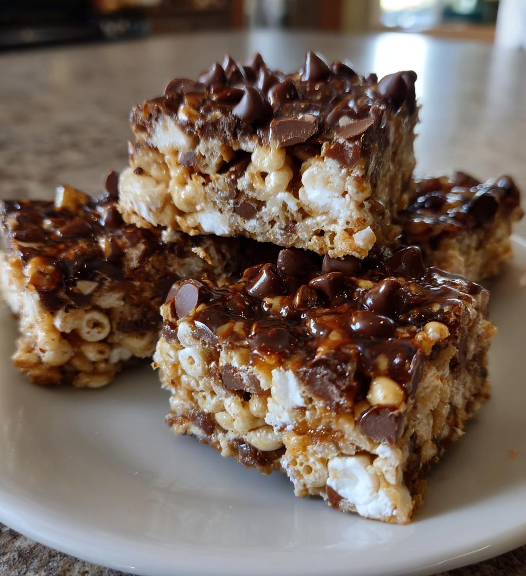 peanut butter marshmallow squares