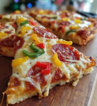 pizza christmas tree