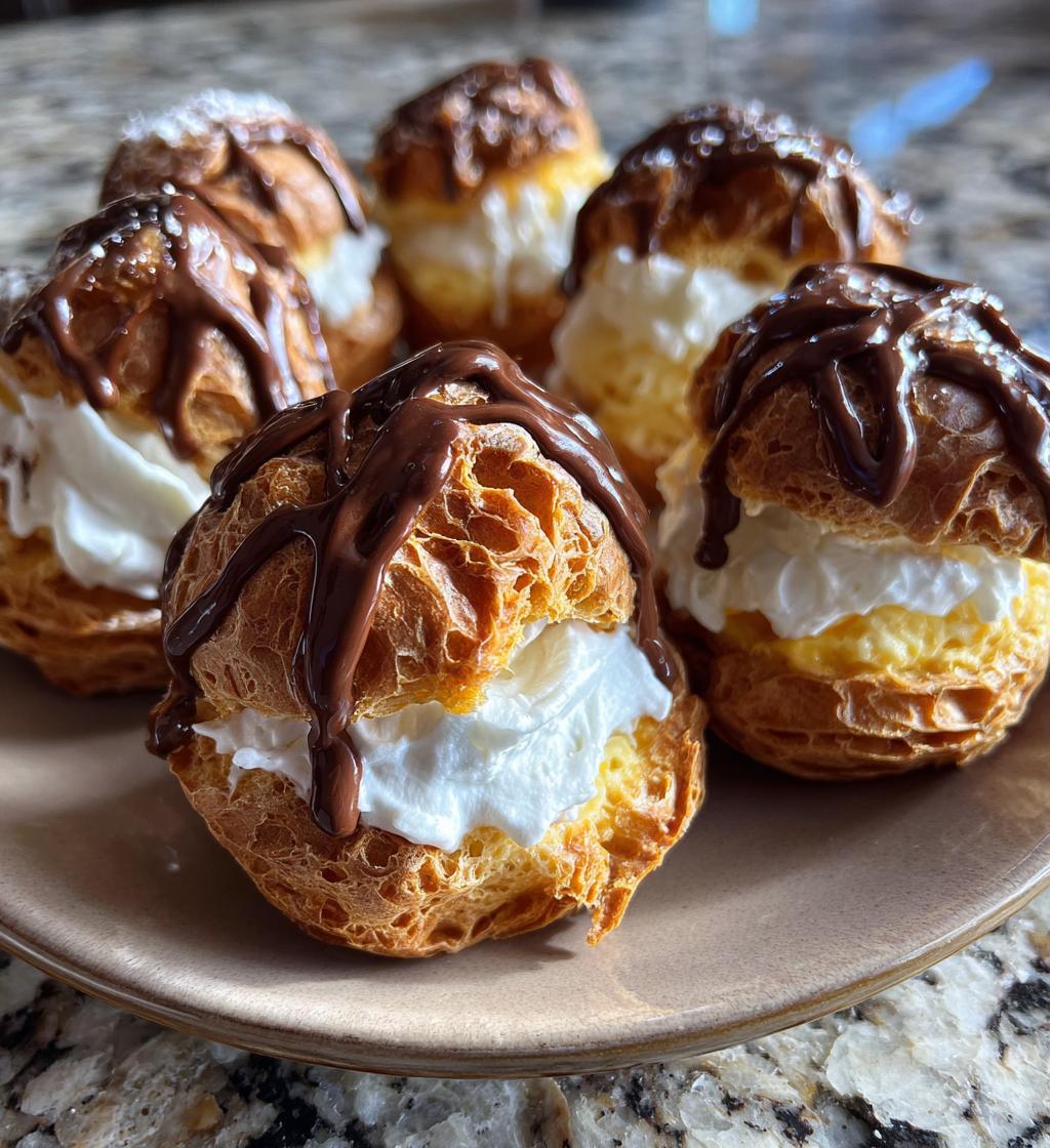profiteroles