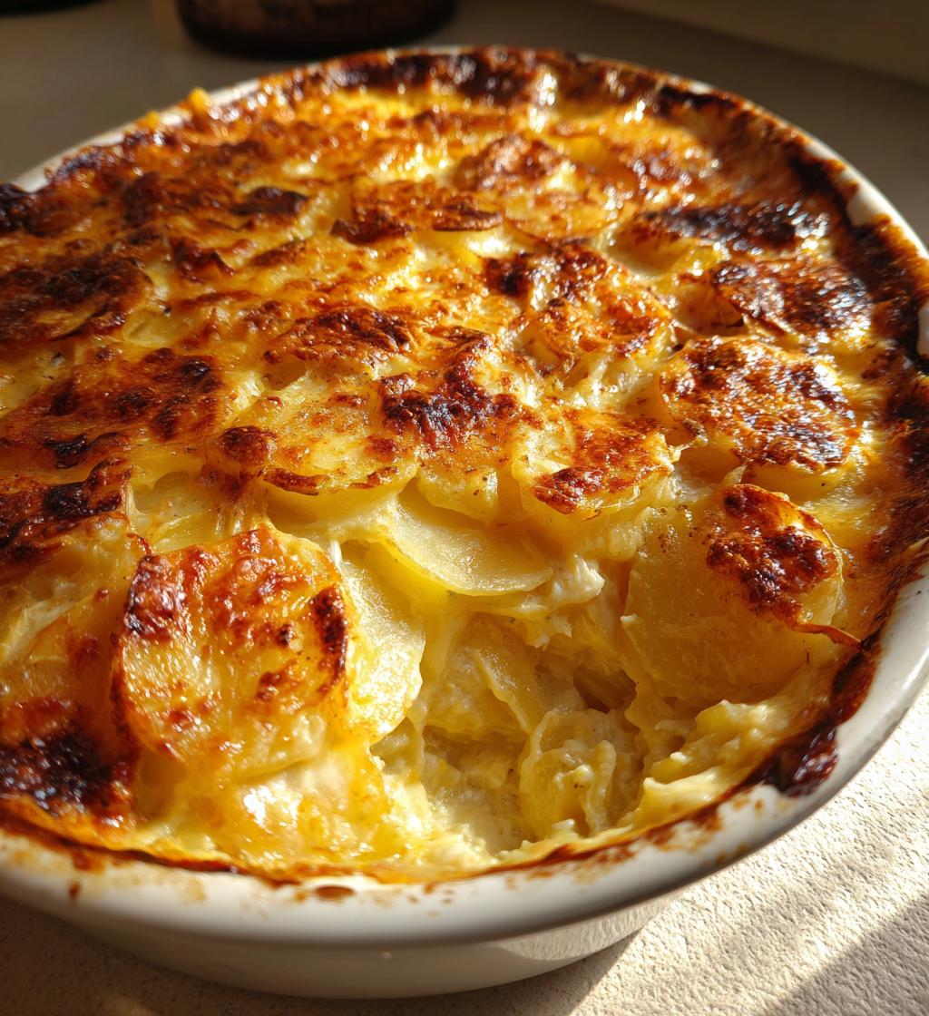 scalloped potatoes