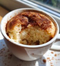 snickerdoodle mug cake