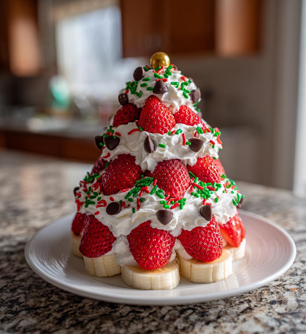 strawberry christmas tree