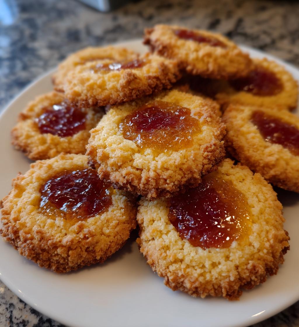 thumb print cookies recipes christmas