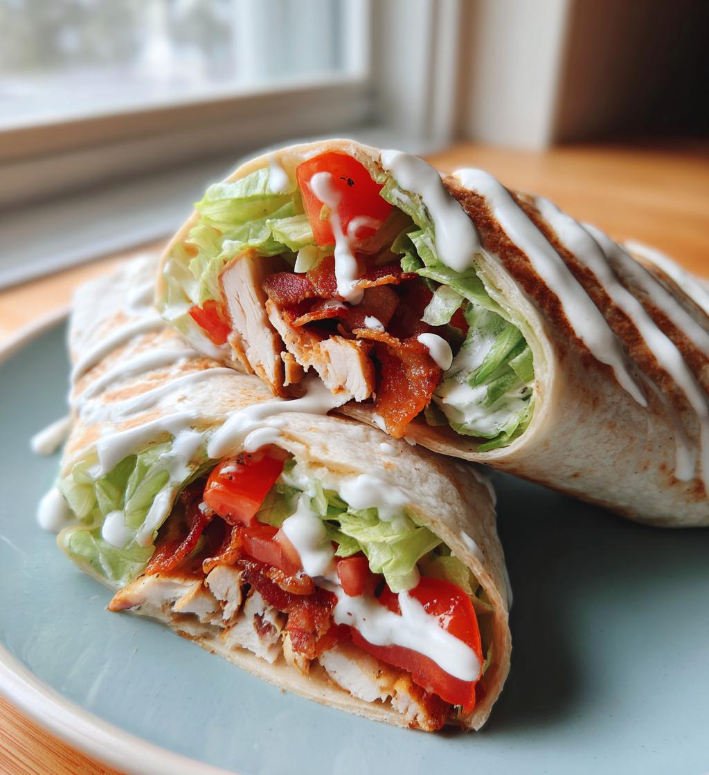 turkey ranch club wrap