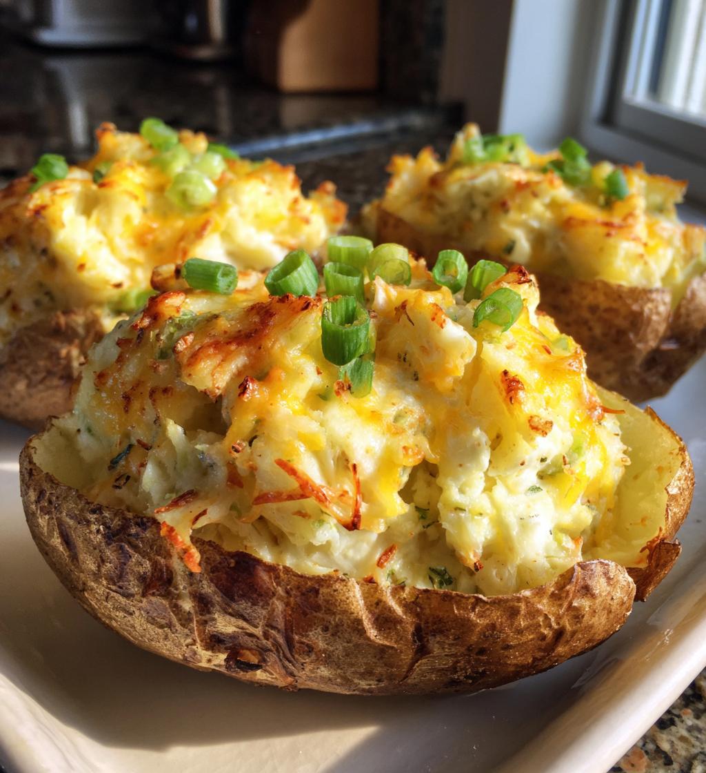 twice baked potatoes