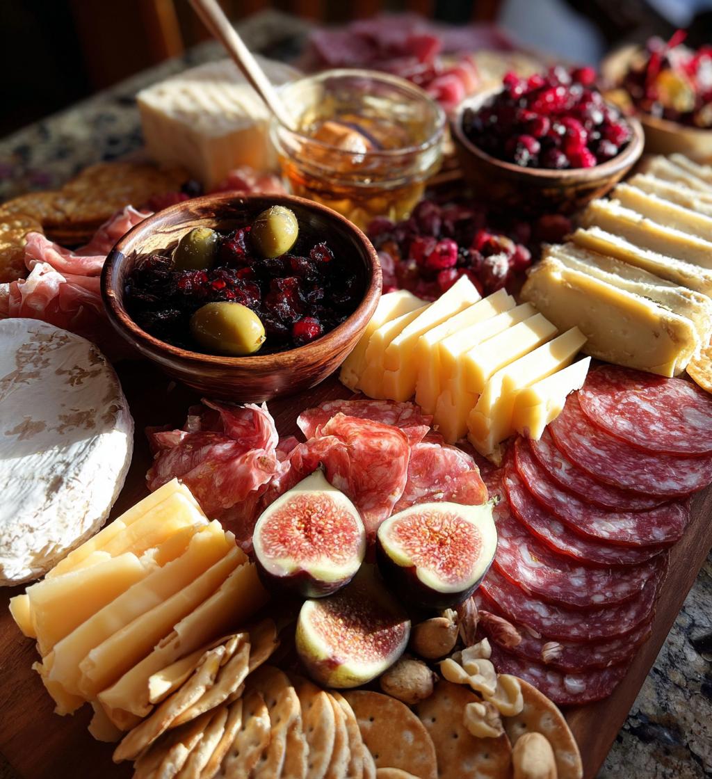 winter charcuterie board