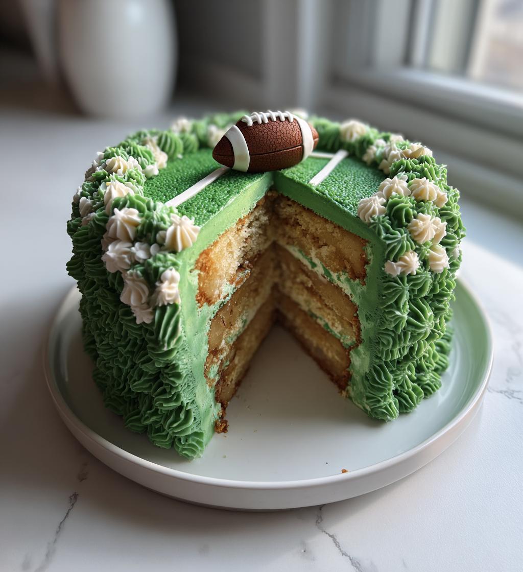 1st birthday football cake