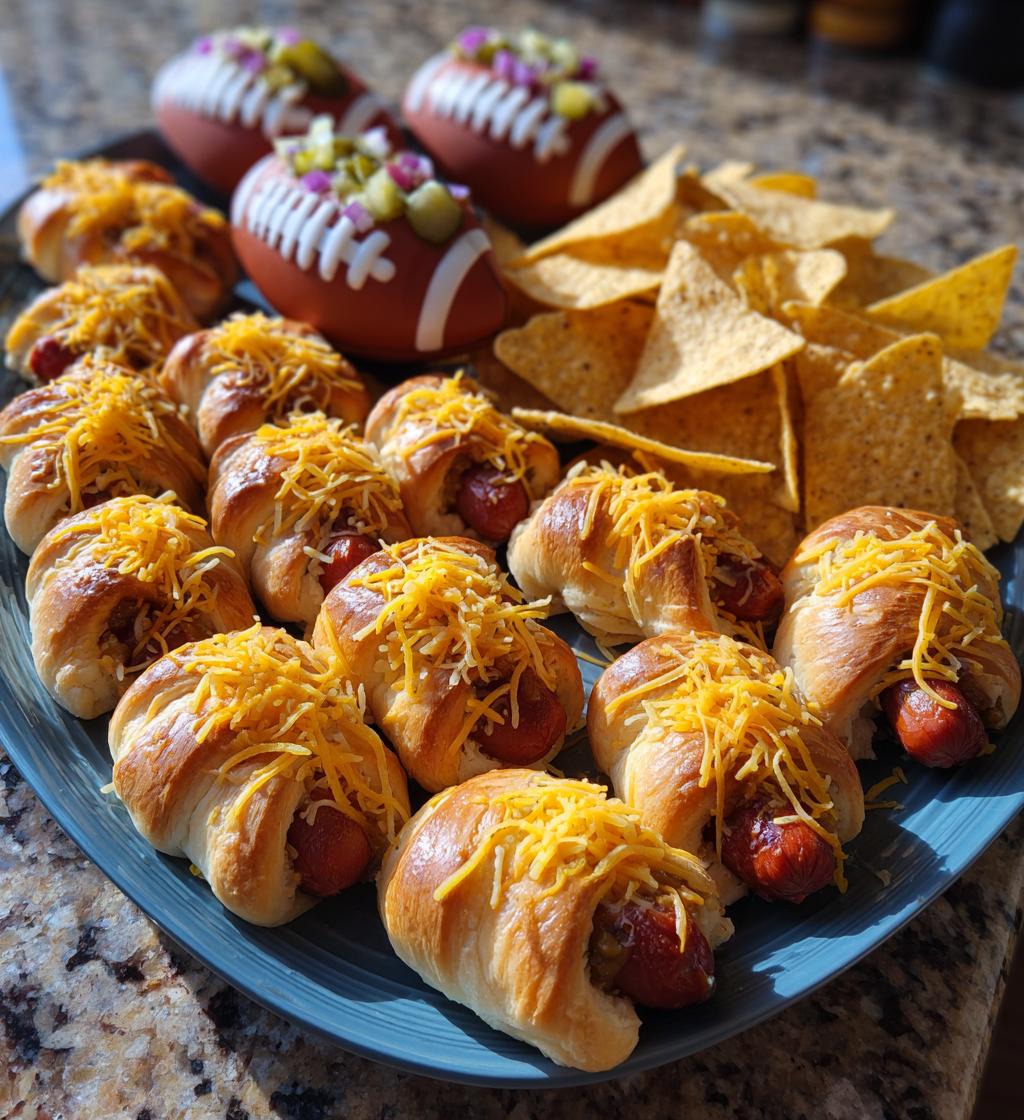 1st down football birthday party food