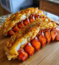 air fried lobster tails