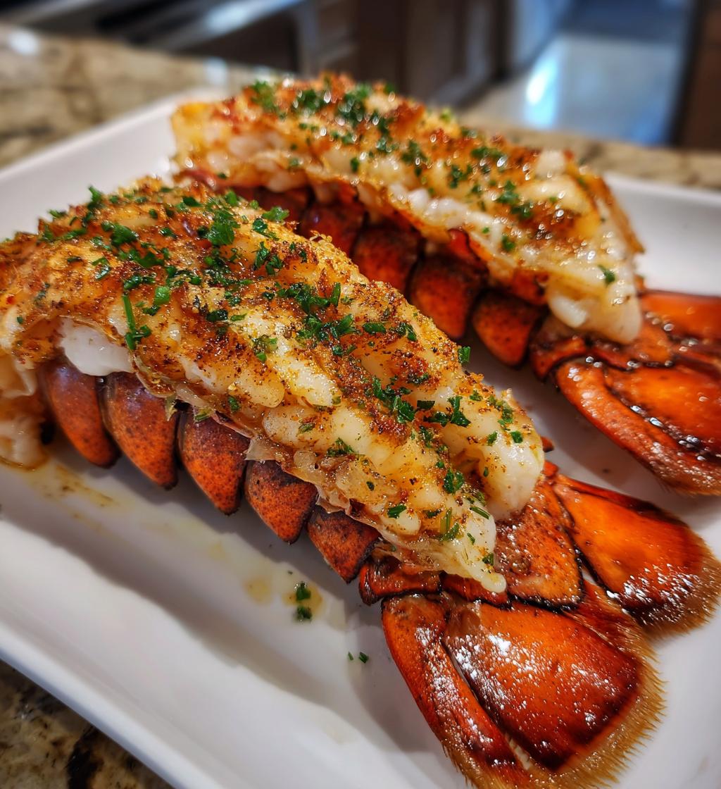 air fry lobster tail